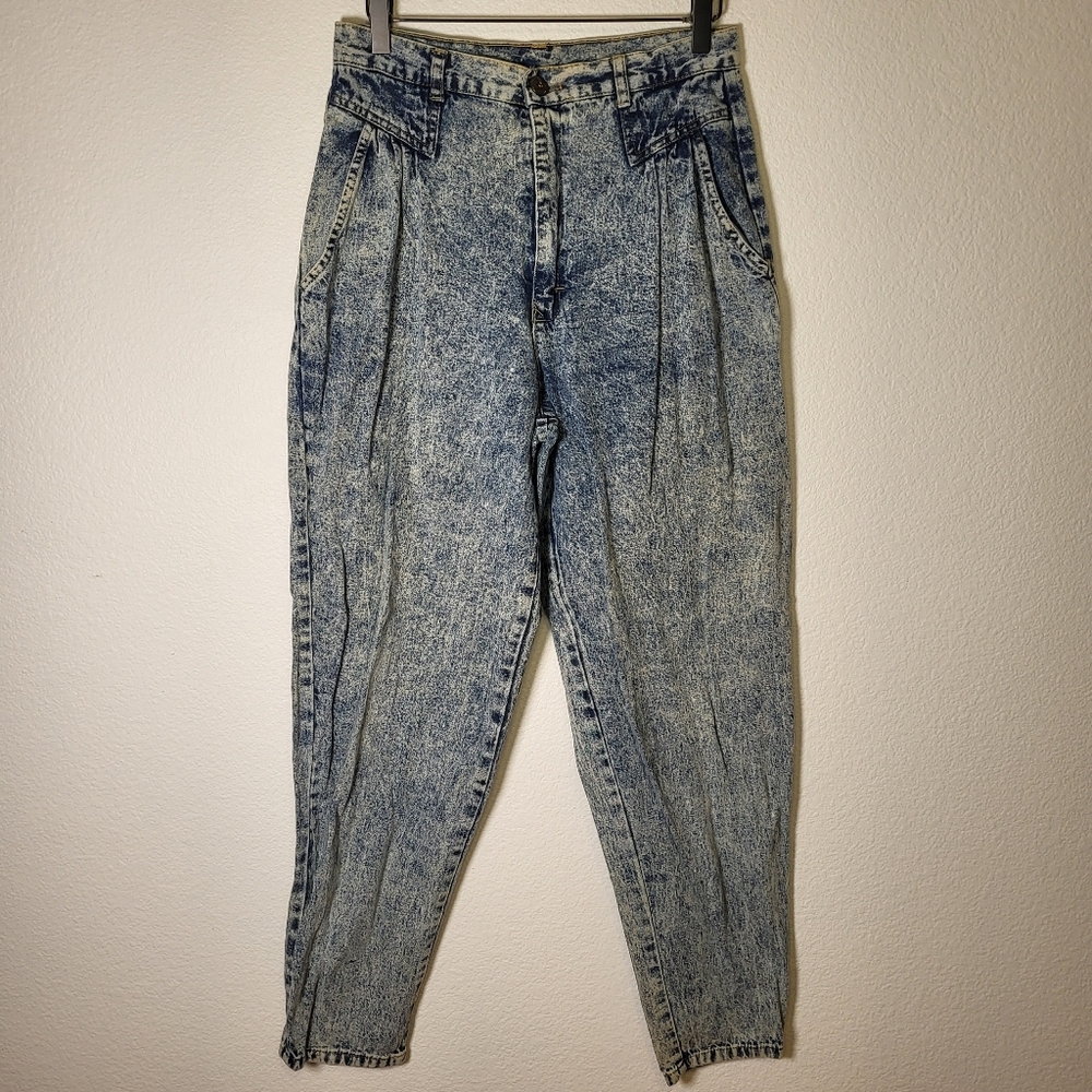 Cherokee Acid Wash Mom Jeans size 12